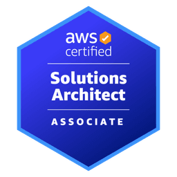 AWS Certified Solutions Architect - Associate certification badge